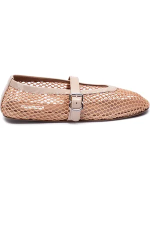 Alaïa Fishnet Ballet Flats