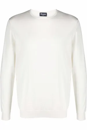 DRUMOHR Long Sleeve Crew-Neck Sweater
