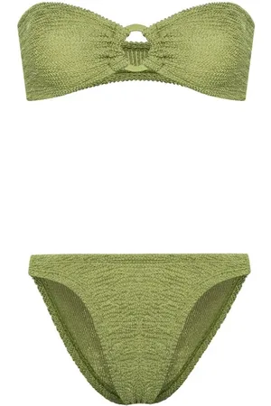 Hunza G `Gloria` Bikini With Fabric Covered Hoops