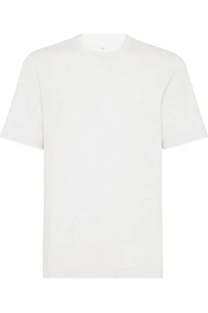 Brunello Cucinelli Crew-Neck T-Shirt With Faux-Layering