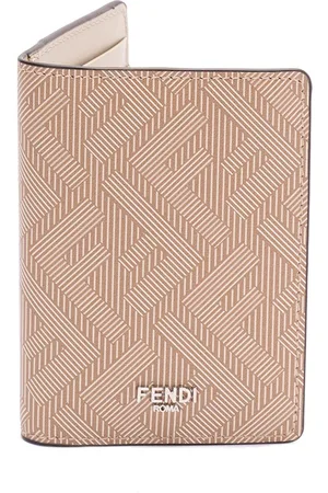 Fendi `Ff Squared` Card Holder
