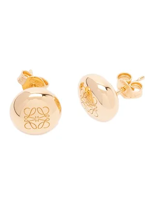 Loewe `Anagram Pebble` Stud Earrings