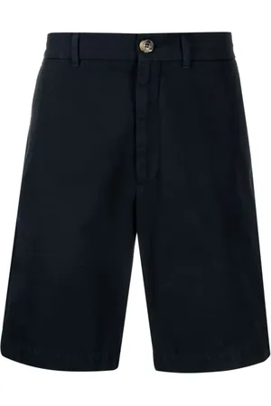 Brunello Cucinelli Garment-Dyed Bermuda Shorts In Twisted Cotton Gabar