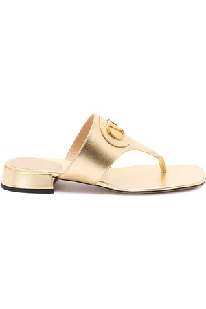VALENTINO GARAVANI `Vlogo Signature` Thong Sandals