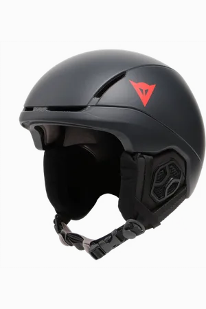 Dainese Elemento Af Casco Sci - Caschi E Maschere - Unisex - Black/red - Xs/s