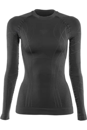 Dainese Essential Bl Maglia Tecnica Sci Donna - Layer Tecnici - Women - Black/grey - Xs/s