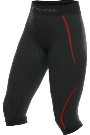 Dainese Sottopantaloni Termici 3/4 Sci Donna - Layer Tecnici - Women - Black/red - Xs/s