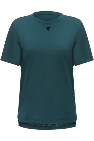 Dainese Hg Rox Jersey Ss - T-shirts - Women - Deep Green - S