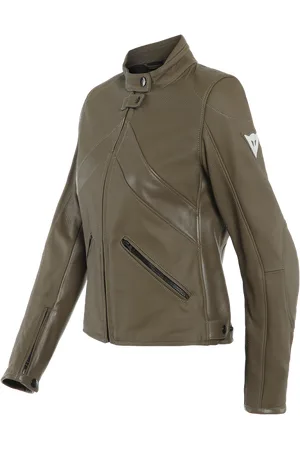 Dainese Santa Monica Lady Leather Jacket Perf. - Giacche - Women - - 38