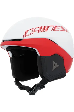 Dainese Nucleo Mips Casco Sci - Caschi E Maschere - Unisex - Lily White/racing Red - M/l