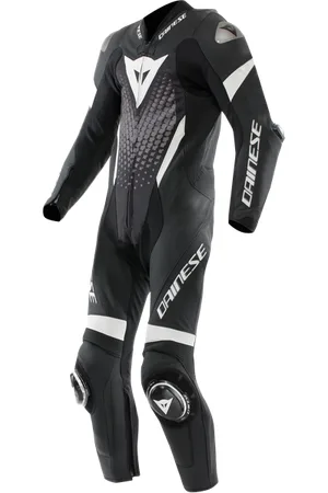 Dainese Laguna Seca 6 - Tuta Moto Intera In Pelle Perforata Uomo - Professionali - Men - - 49t