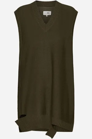 Maison Margiela Mini abito misto lana