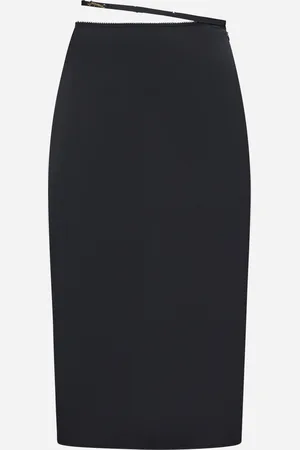 Jacquemus La Jupe Notte in raso