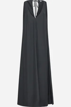 Totême Abito T-strap in crepe di viscosa