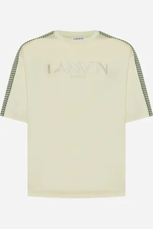 Lanvin T-shirt Curb in cotone con logo