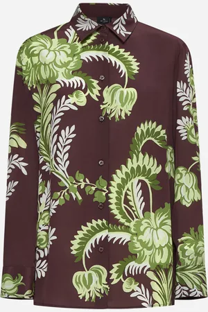 Etro Camicia in seta a stampa floreale
