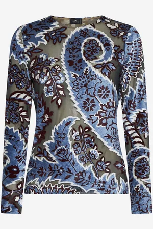Etro Top in velluto devore’