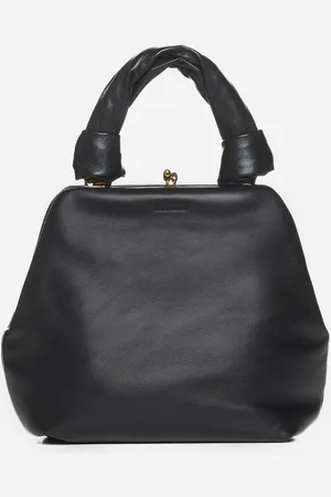 Jil Sander Borsa Goji Square piccola in pelle