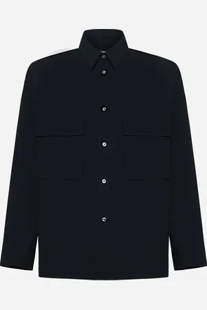 STUDIO NICHOLSON Camicia Frame in cotone