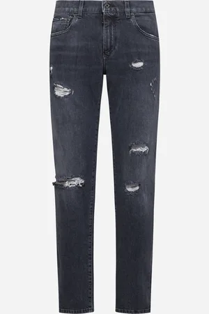 Dolce & Gabbana Jeans slim-fit con strappi