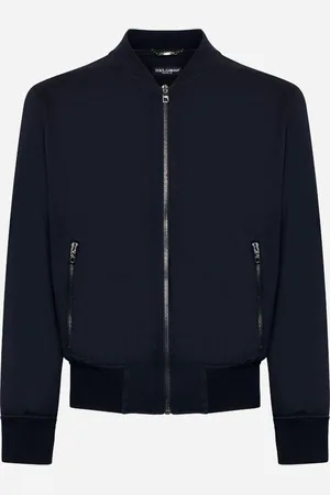 Dolce & Gabbana Bomber in cashmere blu