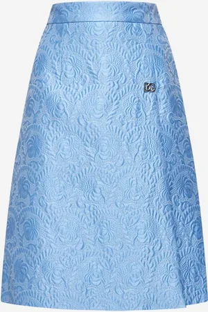 Dolce & Gabbana Gonna midi in jacquard matelassé