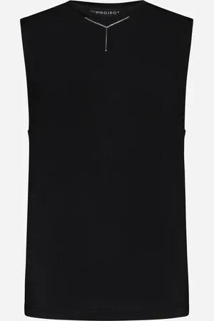 Y / PROJECT Canotta Y CHROMEin jersey stretch