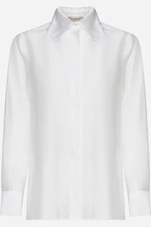 BLANCA Camicia Cedry in voilè bianco