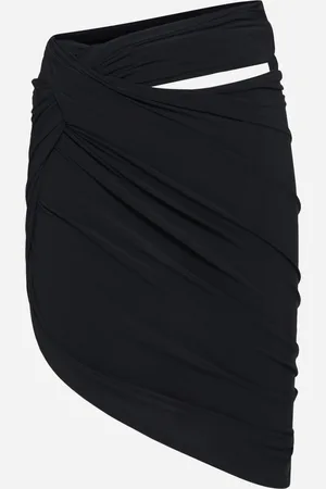 Jacquemus Minigonna Drapeado nera