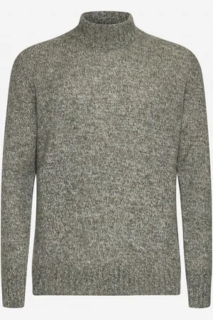 LARDINI Lupetto in misto alpaca e lana melange beige