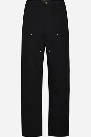 Carhartt Pantaloni Double Knee neri
