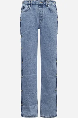 Y / PROJECT Jeans COLLAPSED WAIST in denim azzurro
