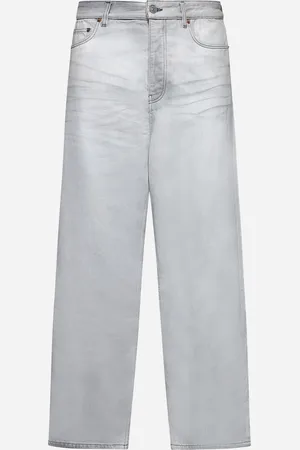 Balenciaga Jeans Waterproof in denim grigio