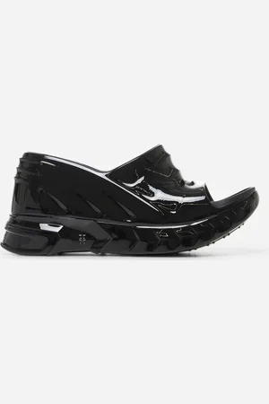 Givenchy Sandali Marshmallow in gomma nera