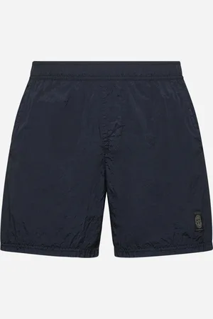 Stone Island Shorts da mare in Nylon Metal blu