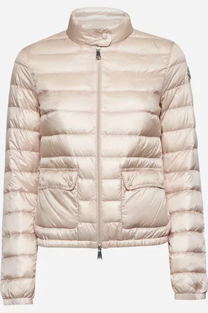 Moncler Piumino corto ripiegabile Lans rosa