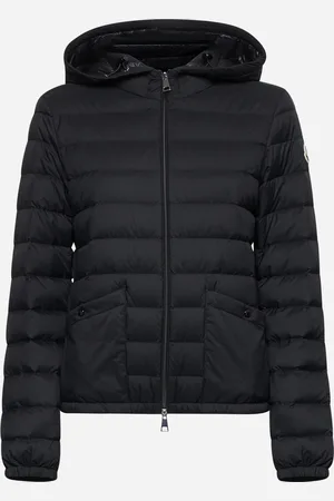 Moncler Piumino corto con cappuccio Hede nero