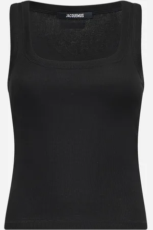 Jacquemus Top La canotta Gros Grain nero