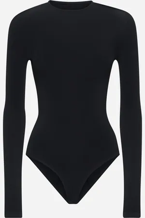 Balenciaga Body senza cuciture in jersey nero
