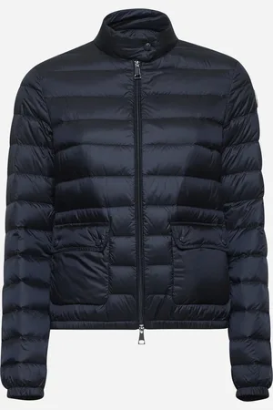 Moncler Piumino corto ripiegabile Lans blu