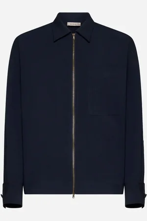 BLANCA Giubbino Glotty in seta blu