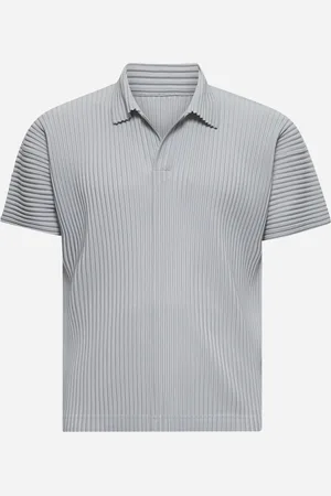 Issey Miyake Polo BASICS grigia