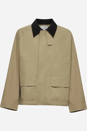 STUDIO NICHOLSON Giacca Towa in misto cotone organico beige
