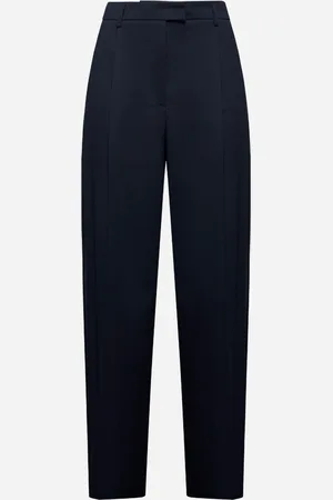 BLANCA Pantaloni Pulsa in gabardina blu