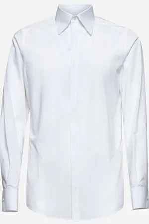 Dolce & Gabbana Camicia Martini in cotone bianco