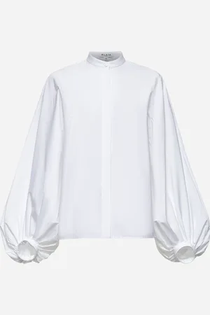 Alaïa Camicia in popeline bianco