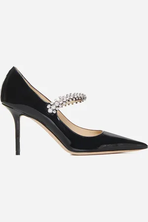 Jimmy Choo Decollete’ Bing in vernice con cristalli