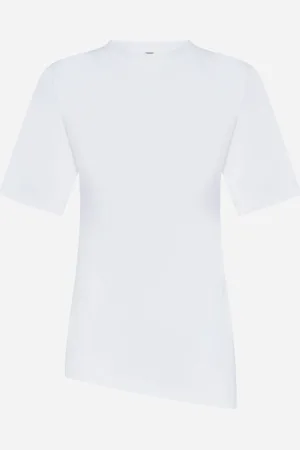 Totême T-shirt ritorta in cotone