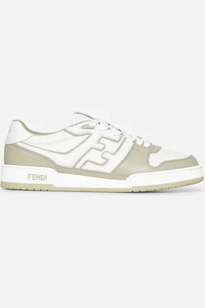 Fendi Sneakers Match in pelle