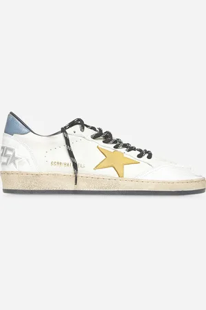 Golden Goose Sneakers Ball Star in pelle bianca